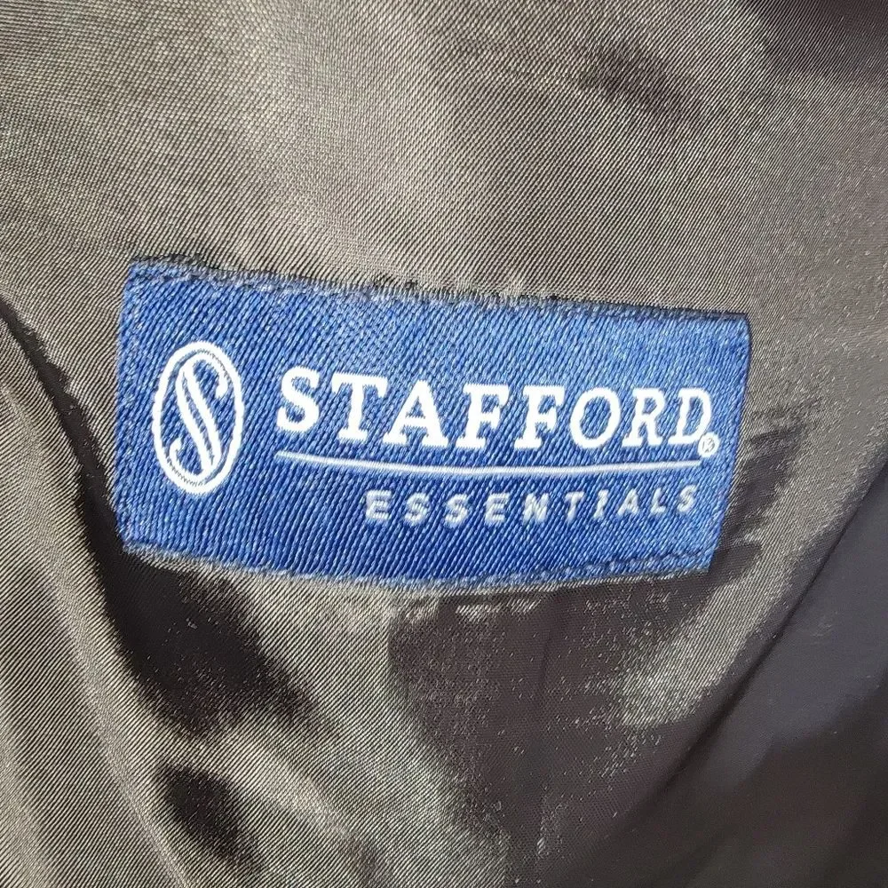 Stafford Essentials Classic Fit Men's Sports Coat Blazer size 42R